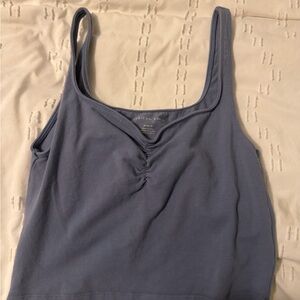 American Eagle Outfitters Slate Blue Top